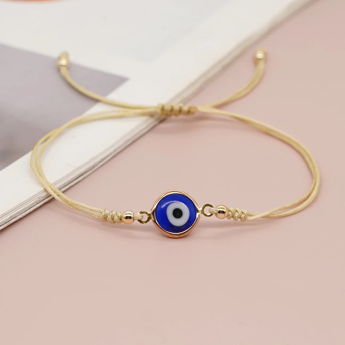 Go2Boho Eye Adjustable Bracelets Friendship Handmade Bracelet Summer Beach party Jewelry Gifts Girls Boho